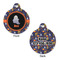 Halloween Night Round Pet ID Tag - Large - Approval