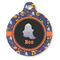 Halloween Night Round Pet ID Tag - Large - Front