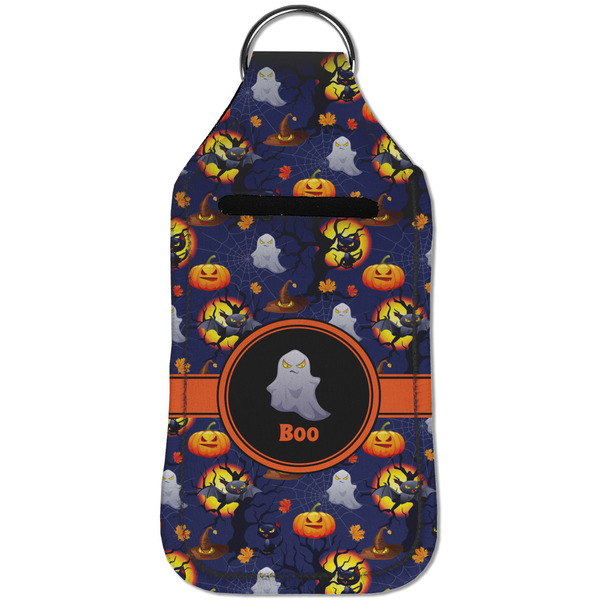 Halloween Night Sanitizer Holder Keychain - Large (Front)