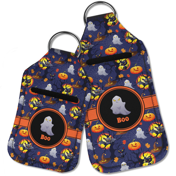 Halloween Night Sanitizer Holder Keychain - Parent Main