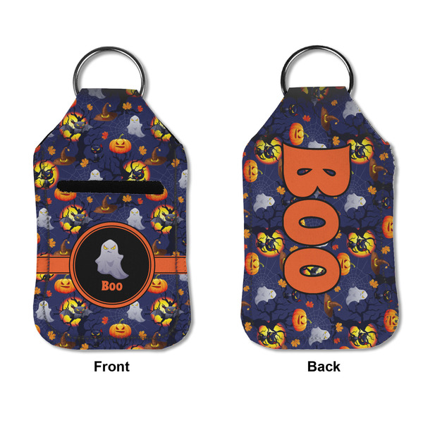 Halloween Night Sanitizer Holder Keychain - Small APPROVAL (Flat)