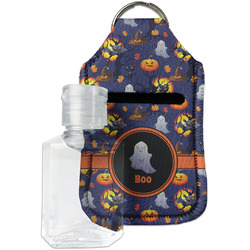 Halloween Night Hand Sanitizer & Keychain Holder - Small (Personalized)