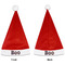 Halloween Night Santa Hats - Front and Back (Double Sided Print) APPROVAL