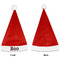 Halloween Night Santa Hats - Front and Back (Single Print) APPROVAL