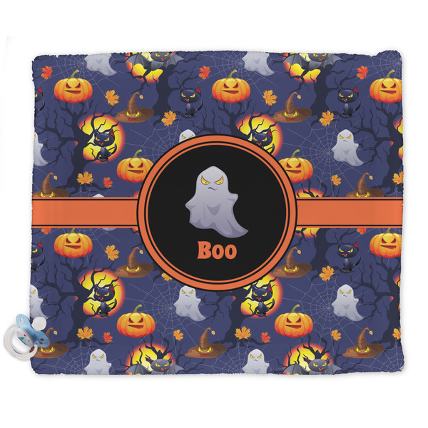 Custom Halloween Night Security Blanket - Single Sided (Personalized)