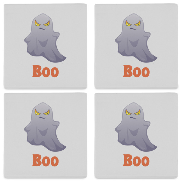 Halloween Night Set of 4 Sandstone Coasters - See All 4 View