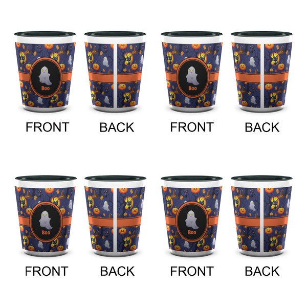 Halloween Night Shot Glassess - Two Tone - Set of 4 - APPROVAL