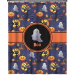 Halloween Night Extra Long Shower Curtain - 70"x84" (Personalized)