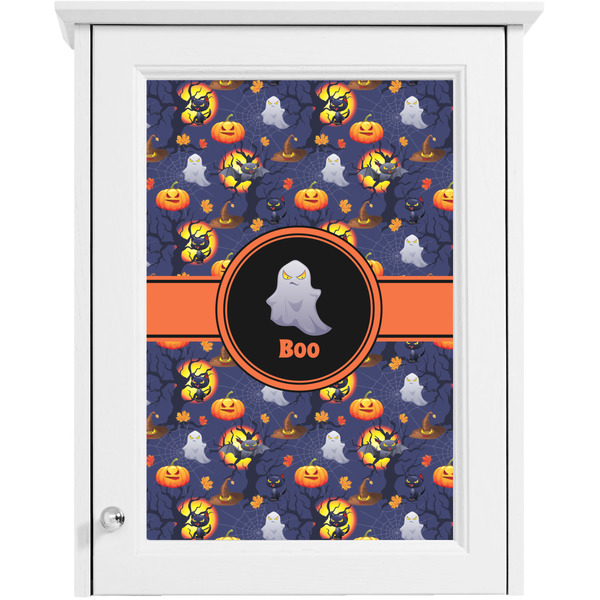 Halloween Night Single White Cabinet Decal