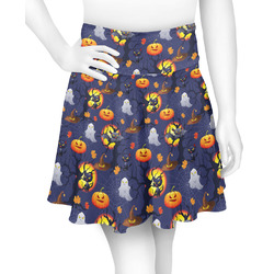 Halloween Night Skater Skirt - X Large