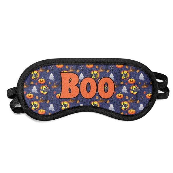 Custom Halloween Night Sleeping Eye Mask - Small (Personalized)