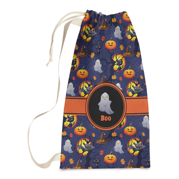 Custom Halloween Night Laundry Bags - Small (Personalized)