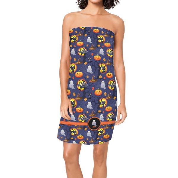 Custom Halloween Night Spa / Bath Wrap (Personalized)