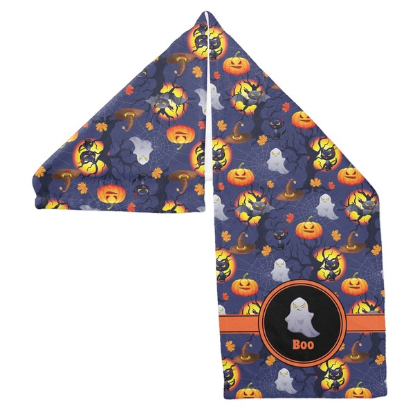 Halloween Night Sports Towel Folded - Both Sides Showing