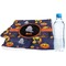 Halloween Night Sports Towel Folded with Water Bottle