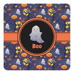 Halloween Night Square Decal - Large (Personalized)