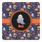 Halloween Night Square Decal - Small (Personalized)