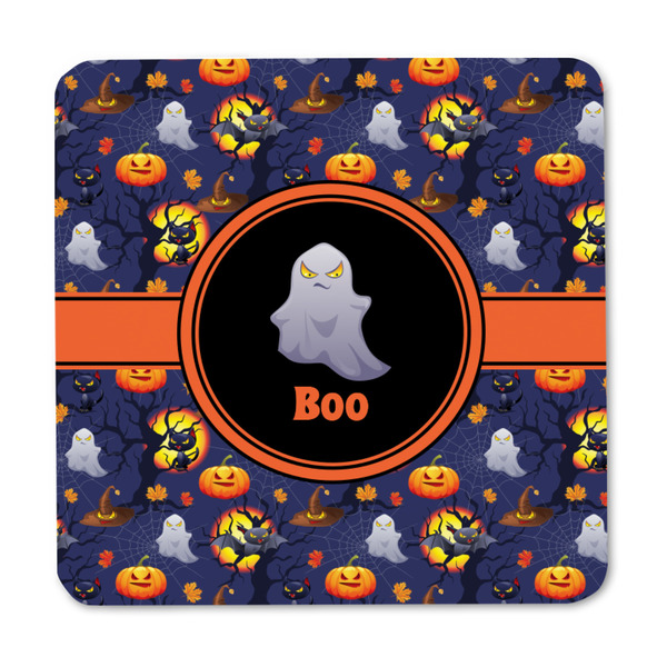 Halloween Night Square Fridge Magnet - FRONT