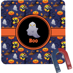 Halloween Night Square Fridge Magnet (Personalized)