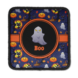 Halloween Night Iron On Square Patch w/ Name or Text