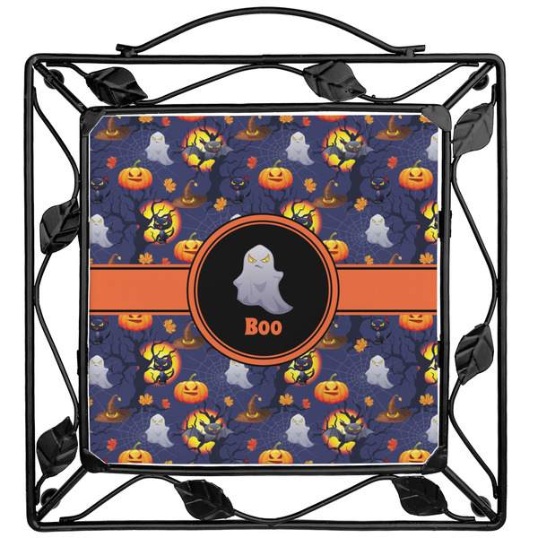 Custom Halloween Night Square Trivet (Personalized)