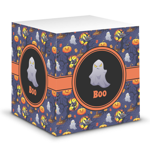 Custom Halloween Night Sticky Note Cube (Personalized)
