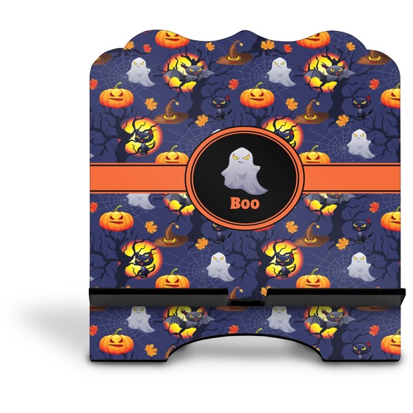 Halloween Night Stylized Tablet Stand - Front without iPad