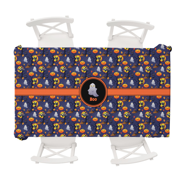 Custom Halloween Night Tablecloth - 58"x102" (Personalized)