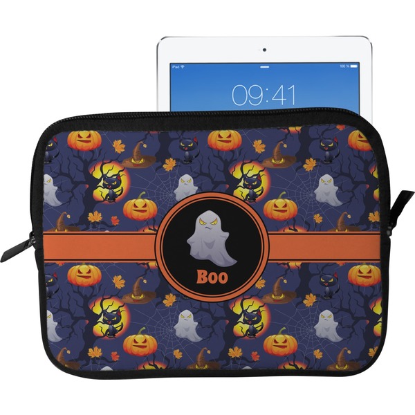Custom Halloween Night Tablet Case / Sleeve - Large (Personalized)