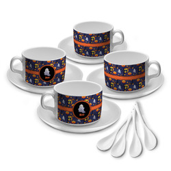 Halloween Night Tea Cup - Set of 4 (Personalized)