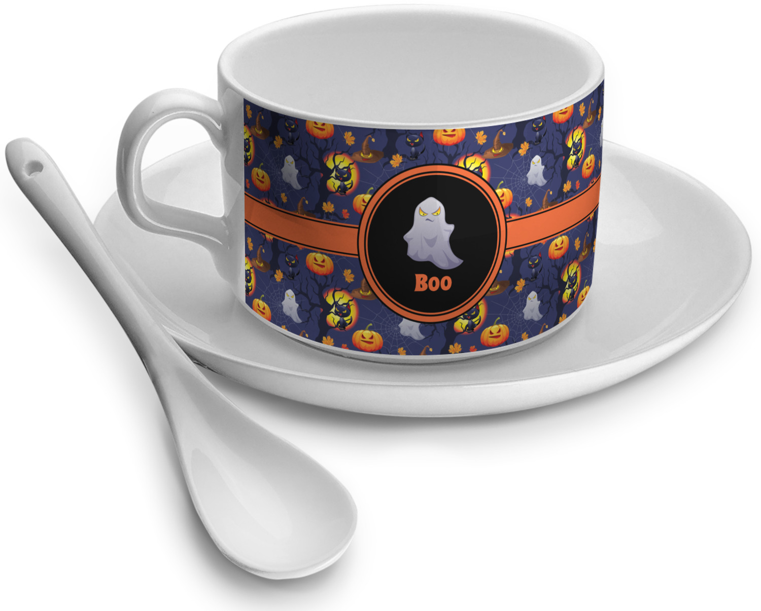 Halloween Night Tea Cup Single (Personalized) YouCustomizeIt