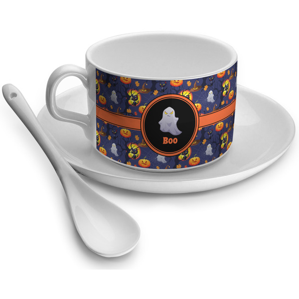 Custom Halloween Night Tea Cup (Personalized)