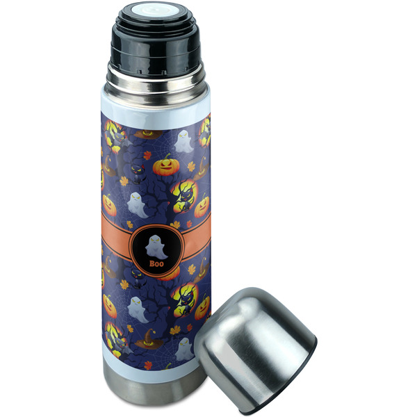 Halloween Night Thermos - Lid Off
