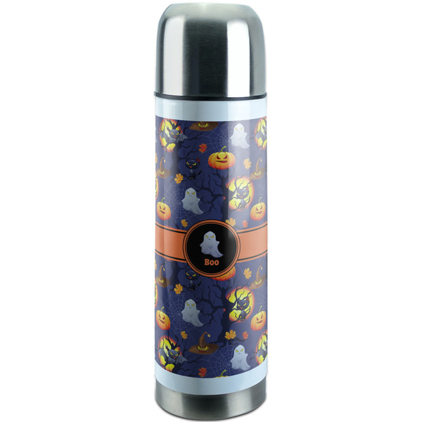 Custom Halloween Night Stainless Steel Thermos (Personalized)