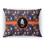 Halloween Night Rectangular Throw Pillow Case (Personalized)