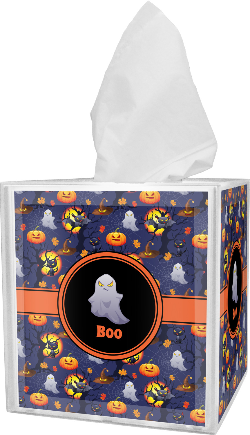 Halloween Night Tissue Box Cover (Personalized) YouCustomizeIt