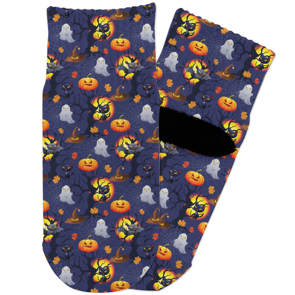 Custom Halloween Night Toddler Ankle Socks