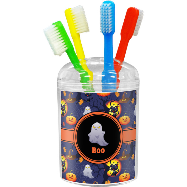 Custom Halloween Night Toothbrush Holder (Personalized)