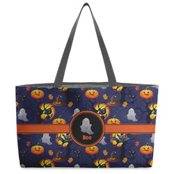 Halloween Night Beach Totes Bag - w/ Black Handles (Personalized)