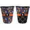 Halloween Night Trash Can Black - Front and Back - Apvl