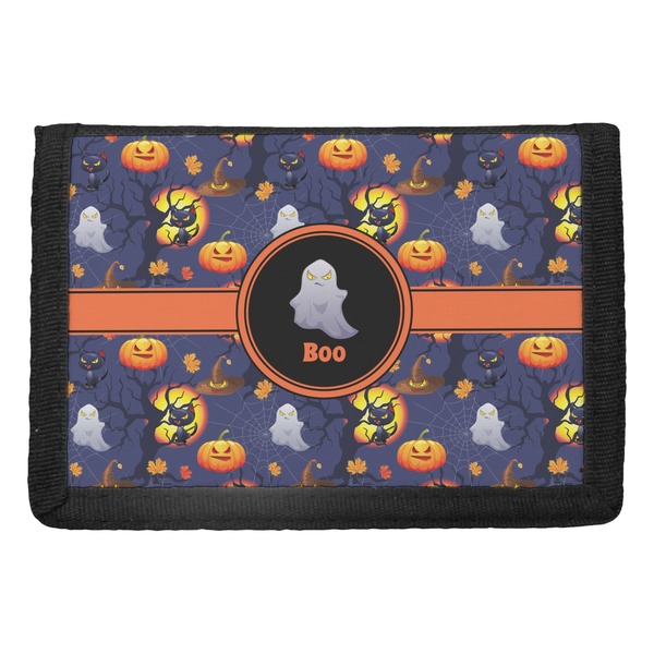 Custom Halloween Night Trifold Wallet (Personalized)