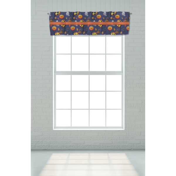 Halloween Night Valance - On window