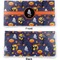 Halloween Night Vinyl Check Book Cover - Front and Back