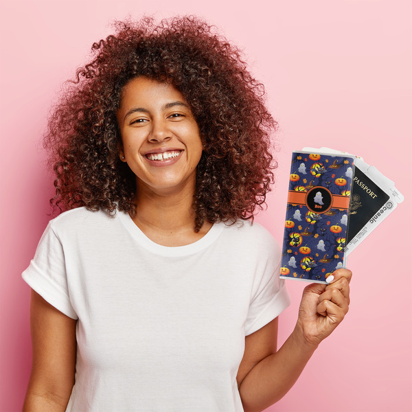 Halloween Night Vinyl Document Holder - LIFESTYLE