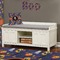 Halloween Night Wall Name Decal Above Storage bench