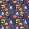 Halloween Night Wallpaper & Surface Covering (Peel & Stick 24"x 24" Sample)