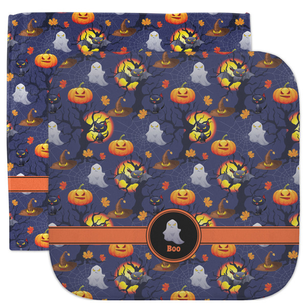 Custom Halloween Night Facecloth / Wash Cloth (Personalized)