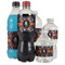 Halloween Night Water Bottle Label - Multiple Bottle Sizes