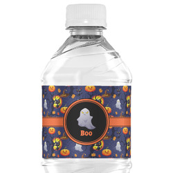 Halloween Night Water Bottle Labels - Custom Sized (Personalized)