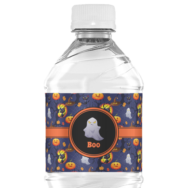 Custom Halloween Night Water Bottle Labels - Custom Sized (Personalized)